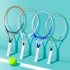 Racchetta da tennis professionale Leggera impugnatura antiscivolo in carbonio Racchetta antiurto per adulti Wen Donna Allenamento per principianti 240108