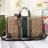 Designer Duffle Bags 45 cm Women G-tryck Travel Bag Men Classic Duffel Suitcase Hand Bagage Bag Unisex Designer Tote Handbag 240115