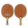ローズウッドテーブルテニスボードプロフェッショナルピンポンパドルテーブルテニスラケットボトムプレート7 ply ping pong blade fl csハンドル240106