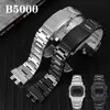 Watch bracelet for gshock GMWB5000 watch band Solid steel strap small square wristband Accessories chain 240106