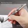 Taktyczny żel żel Pen Pen Multi Function Business Pisanie Pen Pen Pen Outdoor EDC Tool Collection Pift 240106