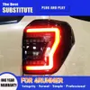 Accessoires de voiture Streamer clignotant indicateur pour Toyota 4Runner feu arrière LED 10-21 frein marche arrière stationnement ensemble de feu arrière