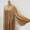 Abbigliamento etnico Abito da preghiera per donne musulmane Eid Ramadan Abaya modesto Dubai Turchia Caftano Abito islamico Abito arabo Caftano africano