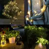 1 Roll 22.97in/50LED Słoneczne światła na zewnątrz, 8 trybów Outdoor Fairy Light, RGB LED Light, Waterproof, For Garden Courtyard Holiday Party Decoration