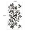 Nieuw patroon Emmy Dark Flower Arm- en schoudersimulatie tattoo-stickerset Wateroverdracht