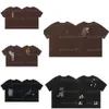 Hommes Designer Tshirt Hommes Femmes Été Tee Respirant Confort Séchage Rapide Top Mode Luxe T-shirt Pull À Manches Courtes Streetwear Homme T-shirts Traviss Scott