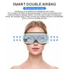 6D Smart Airbag Vibration Eye Massager Eye Care Instrumen uppvärmning Bluetooth Musik lindrar trötthet och mörka cirklar Massage 240106