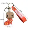 Nyckelringar trick r Treat KeyChain Classic Prank Pumpkin Boy Doll Figur Keyrbag Pendent Car Key Chian Accessory Toy Gift for Kids Men J240108