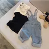 Jeans Spring Autumn Men's Women's Baby Allmatch Casual Jeans Light Color Denim Overalls Trendy Baby Wardrobe Single Product Pants