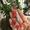 Key Rings Handmade Cute Keychain SKZ ATEEZ NCT KPOP Keychain Straykids Name Custom Keychains Crystal Y2K DIY BOHO Jewelry Women Girls Gift J240108