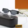 Męskie okulary przeciwsłoneczne Outdoor Sunshade Fashion Modne okulary przeciwsłoneczne dla kobiet luksusowe damskie okulary mieszane kolory dostępne w stylu literowym