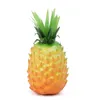 Decorative Flowers Home Foods Decor Artificial Pineapple Decoration Prop Shop Showcase Party Adornment Fake For Kitchen Plastic Fruit