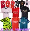 Gunners 22 23 24 G.JESUS HAVERTZ Camisas de futebol 2023 Arsen THOMAS TROSSARD NKETIAH TIERNEY SMITH ROWE Camisa SALIBA ODEGAARD SKA MARTINELLI Futebol kit infantil uniforme