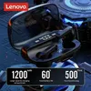 Kulaklıklar Lenovo Qt81 5pcs 10 PCS Kablosuz Kulaklık Stereo Spor Kulaklıkları Mikrofonlu Bluetooth kulaklıklar HD 1200mAH ÇAĞRI