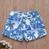 Plage hawaïenne imprimé bébé garçons camions de natation enfants garçon shorts pantalons pour nager enfants maillot de bain ZZ