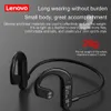 Earphones Lenovo X3 Pro Bone Conduction Bluetooth Earphone Wireless Headphones Waterproof with Mic Headphones Not Inear Headset White