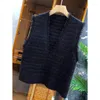 Women's Vests Close Your Eyes-Lingh Layered Piece-V-neck Pullover Knitted Vest For Women