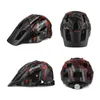 Bat LED Tail Light Cycling Safety Helmet Man Women Road Mountain Bike Bicycle Outdoor Motorcycle MTB DH Racing 240108