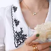 Chains 2024 White Sea Shell Butterfly Shape Pendant Necklace For Women Trend Temperament Personality Single Product Fashion Jewelry