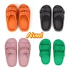 Designer Slides Slid Sliders Paris Sandaler Slippers Flat Summer Room Mens Women Unisex Pool Beach Flip Flops Hotel Pantoufle Indoor Storlek 35-45