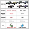 1 16 70 km/h bürstenloses ferngesteuertes Auto mit LED-Licht, 4WD-Fernbedienung, Hochgeschwindigkeits-Drift-Monster-Geländewagen VS Wltoys 144001 Spielzeug 240106