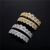 Hip Hop Iced Out Blue Diamond Star Sens Full Of Zirconium Trendy Man Rap Teeths