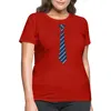 T-shirt à manches courtes et col rond pour femme, vêtement de travail à la mode avec poches imprimées, haut d'été, chemisier, 2024