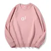 SWEATER ALYOGA Accol Crew Szyja Pullower Zakresowe bluzy soho bluzy jesień/zima ciepła odzież potu zagęszcza luźne unisex swobodne sweaty z długiego rękawu