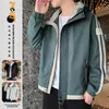 Men's Jackets Hooded Tops Autumn And Winter Trend Simple Casual For Middle-aged Young People