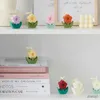 Candles Scented Candles Fragrance Handmade Cute Flower Candles Dried Flowers Mini Tins For Candles Wedding Gift Home Decoration