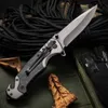 Kniv CNC skärande fällbar kniv överlevnad Militär taktisk kniv campingutrustning EDC Multitool Cutter Jackknife Tourist Fick Knife