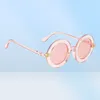 Wholel039Aveugle par amour okrągły okulary przeciwsłoneczne kobiety charakterystyczne modne okulary przeciwsłoneczne mężczyźni unikalne projektant marki retro sun glass2305628