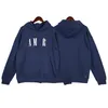 Designer Hoodies Carta Impressão Canguru Bolso Outono e Inverno Homens e Mulheres Casual Solto Com Capuz Terry Moletom