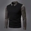 Winter herren Pullover 2023 Strickwaren Große Größe Led Kleidung Casual Pullover Persönlichkeit Mode Kalt Shirts 240108