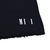 SS New MIRI Fringe Loop Embroidered Letter Drawstring Shorts High Street Unisex Casual Ragged Edge Capris Casual Pants