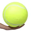 205cm brinquedo do cão de estimação bola de tênis treinamento brinquedos inflável oversize gigante borracha mastigar bolas para grandes filhotes diversão 240108