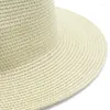 Berets Strohhut Frauen Männer Fedora Hüte Vintage Trilby Caps Sommer Jazz Sonnenhut Kappe Chapeau Gebläse Erwachsene