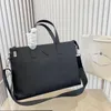 2024 Luxury Designer Briefcase Business Crossbody Handbag Fashion Men Shoulder Bag Leather Laptop package Computer Bags