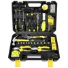 98pcs household hardware hand tools combination car maintenance group toolbox 240108