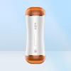 Fox Automatic Dual 10mode Vibration Adult Male Masturbation Cup réaliste Pocy Fagin Vagin oral Sex Toys for Men S181013096350374