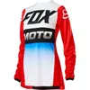 Homens camisetas Foxx Mulheres Fast Landing Cross-Country Motocicleta Roupas de Manga Longa Corrida Roupas Rápidas Roupas Secas Respiráveis