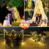 1pc Curtain Light, USB Waterproof Waterfall Fairy Tale Light String, Window Indoor Light, Suitable For Wedding, Party, Christmas Halloween Decorative Light