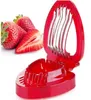 Trancheur de fraises créatif outils de fruits et légumes sculpture gâteau décoratif Cutter Gadgets de cuisine accessoires couteau à découper les fruits Cu5305228