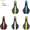 Bike Saddles MTB Mountain Road Bike Seat Comfortable Gel Bicycle Saddle Shockproof Cycling Cushion Exercise Bike Saddle for Men WomenL240108