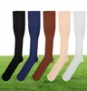 1 para Antifatigue unisex skarpetki kompresyjne Lot podróż Antifatigue Knee High Sockings Magic Sock Womens Men039s Meias Sock9444790