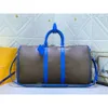 Sacos de viagem de luxo saco de bagagem de designer de luxo homens grande capacidade marrom viagem duffle saco de couro real keepall bolsa de esportes ao ar livre clássico crossbody sacos