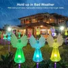 Solar Engel Lichter Outdoor Garten Dekoration Landschaft Einweihungsgeschenk Friedhof Led Pfahl Rasen Hof Terrasse Nachtlampe 240108