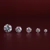 Pendientes hipoalergénicos de plata de ley 925 con diamantes de moissanita de 3mm / 4mm / 5mm / 6mm / 8mm, joyería Destiny, novedad de 2021