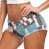 Shorts pour femmes Mode nouveau printemps été femmes taille basse Denim Shorts fille discothèque danse chaude Mini jean Sexy dame vêtements décontractés cadeau de fête YQ240108