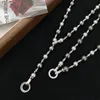 Collier de créateur de mode de luxe français Vintage collier de perles de couleurs mélangées pour les femmes collier pendentif polyvalent exquis pour toutes les Occasions